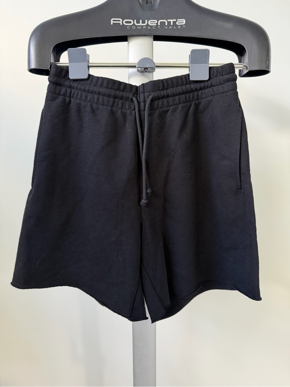 TNA Black Athletic Drawstring Shorts